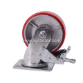 Heavy Duty 5 Inch Brake Caster Wheels